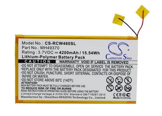Replacement Battery for RCA RCT6203W46 – Tablet – 4200mAh / 3.7V - image 1