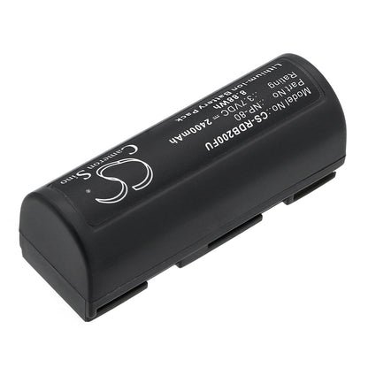 Replacement Battery for Leica  Digilux Zoom – Camera – 2400mAh / 8.88Wh / 3.7V