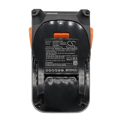 Replacement Battery for AEG  BFL 18 – Power Tools – 6000mAh / 108.00Wh / 18.0V
