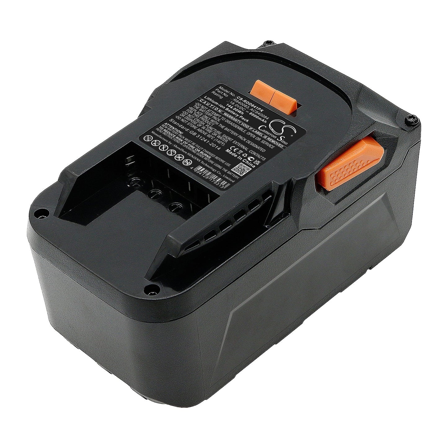 Replacement Battery for Ridgid  130383001 – Power Tools – 8000mAh / 144.00Wh / 18.0V