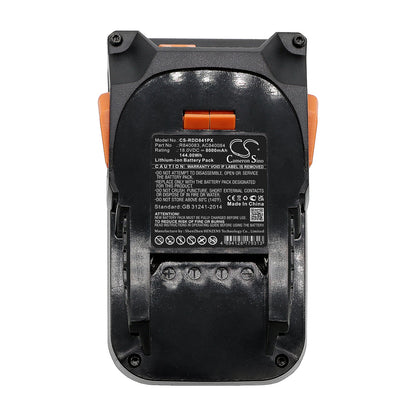 Replacement Battery for AEG  BFL 18 – Power Tools – 8000mAh / 144.00Wh / 18.0V