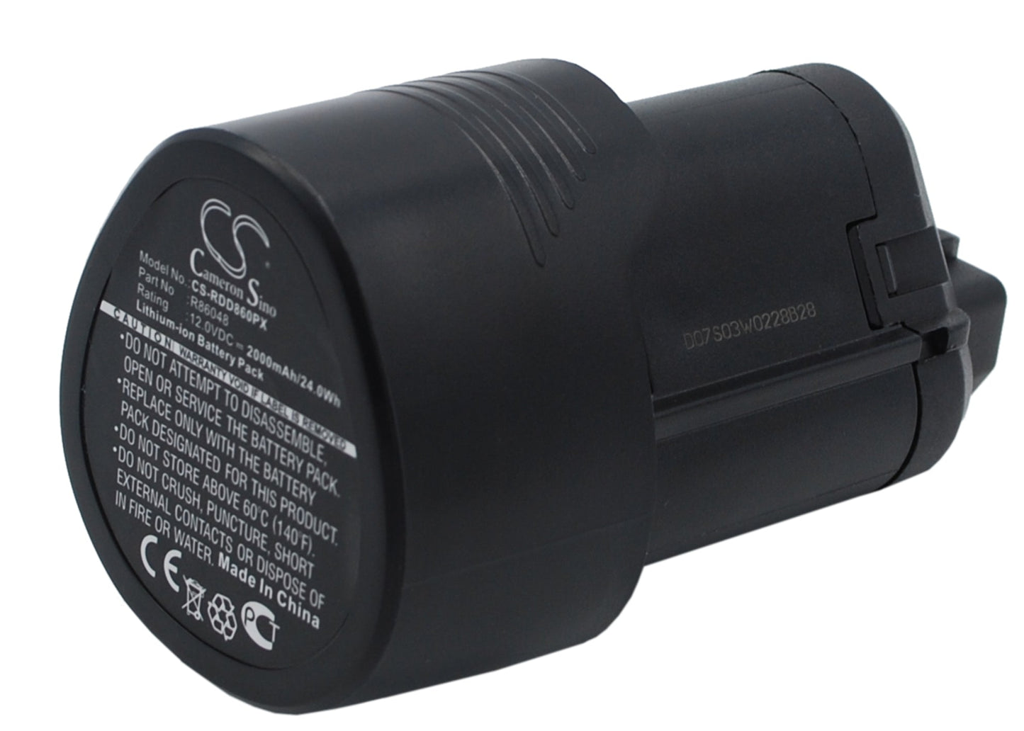 Replacement Battery for AEG  BBS 12C – Power Tools – 2000mAh / 24.00Wh / 12.0V