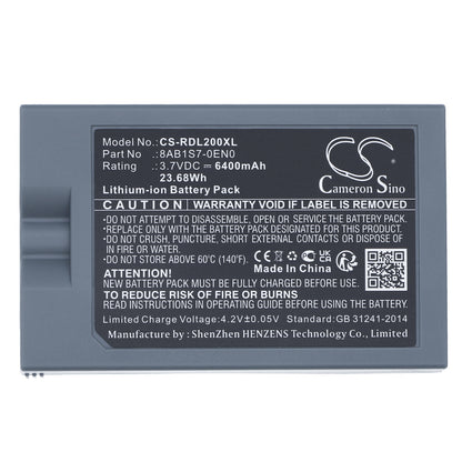 Replacement Battery for Ring Video Doorbell 2 – Home Security Camera – 6400mAh / 3.7V