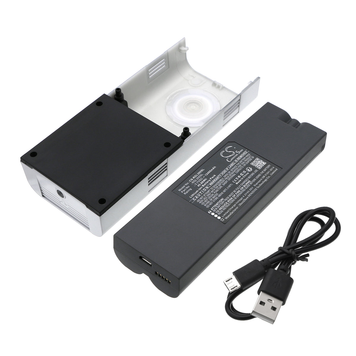 Replacement Battery for Ring Video Doorbell – Home Security Camera – 12400mAh / 3.7V