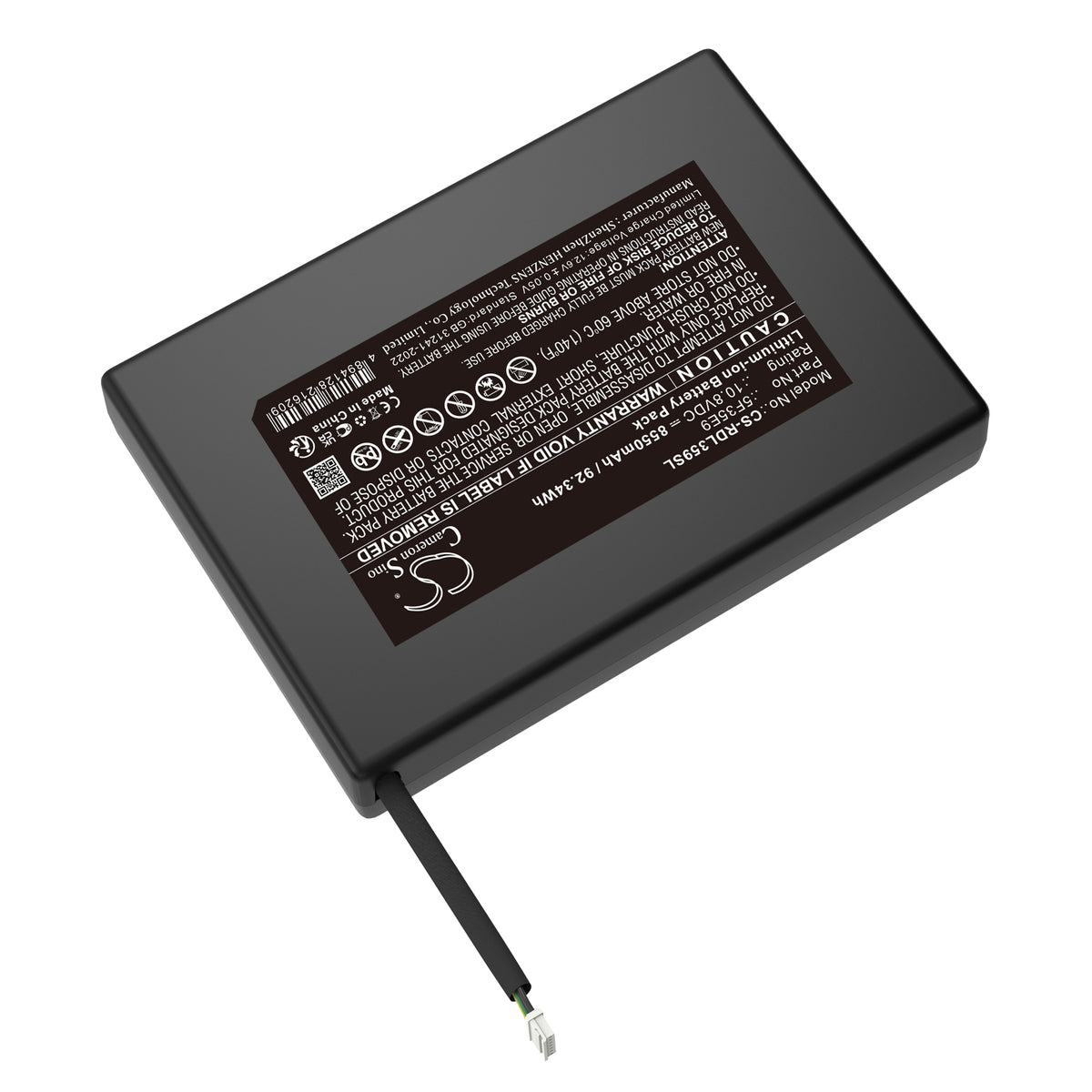 Replacement Battery for Ring power pack – Home Security Camera – 8550mAh / 10.8V