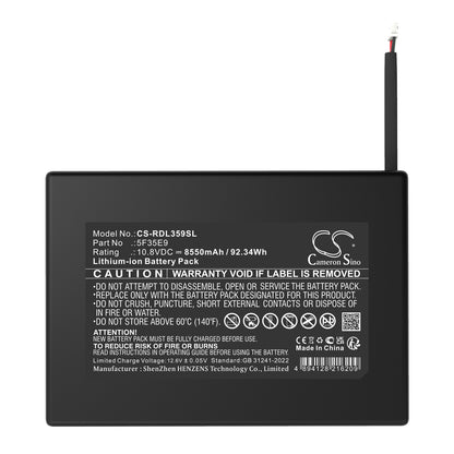 Replacement Battery for Ring power pack – Home Security Camera – 8550mAh / 10.8V