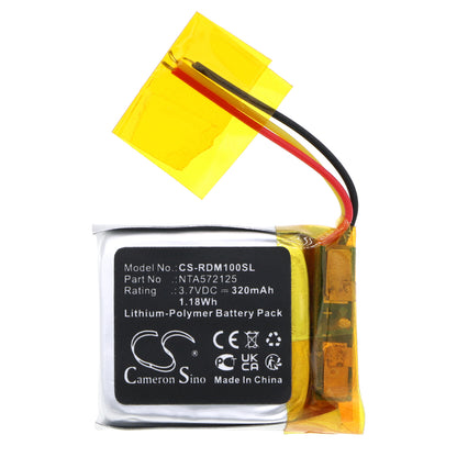 Replacement Battery for Rode GO Receiver – Wireless Headset – 320mAh / 3.7V - image 3