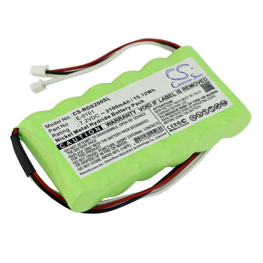 Replacement Battery for TechniSat | Atom | Rover TechniTouch TV-SAT-Kombi-Analyser – Equipment, Survey, Test – 2100mAh / 7.2V