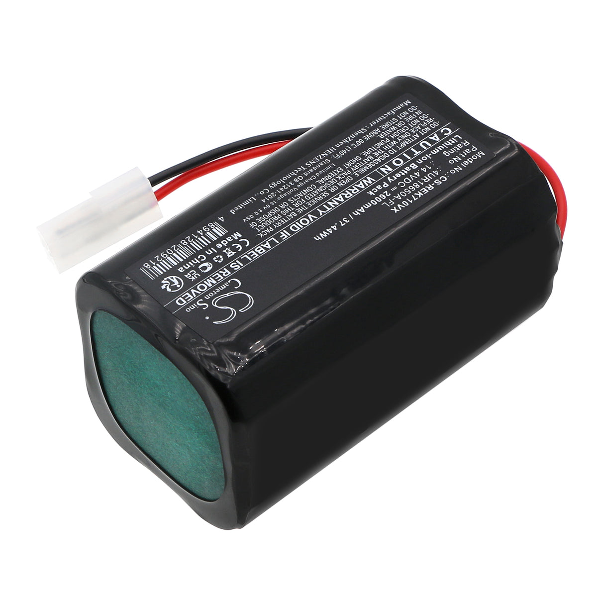 Replacement Battery for RobZone | Elektronika | Greenworks Roomy Gold – Vacuum – 2600mAh / 14.4V