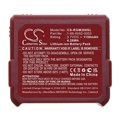 Replacement Battery for RGIS  Guia RM2 – Barcode Scanner – 1150mAh / 4.26Wh / 3.7V