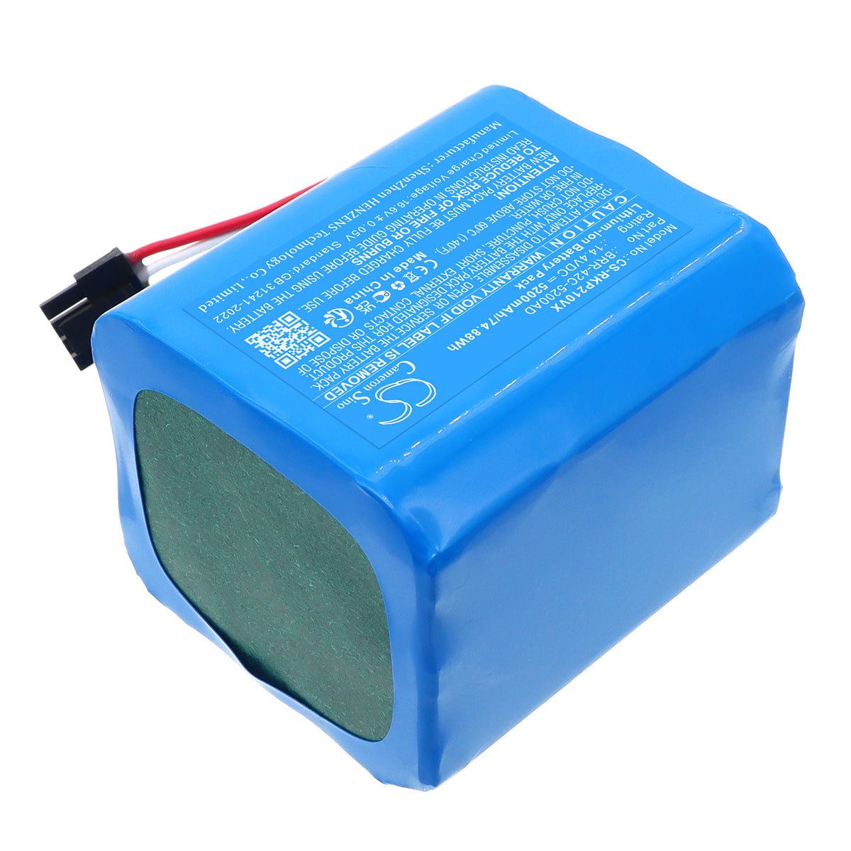Replacement Battery for Roborock P20 Pro – Vacuum – 5200mAh / 14.4V