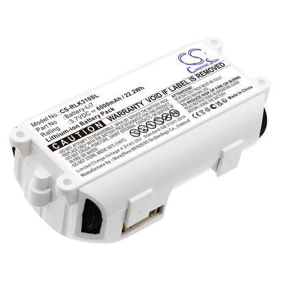 Replacement Battery for Reolink Argus 3 Pro – Home Security Camera – 6000mAh / 3.7V