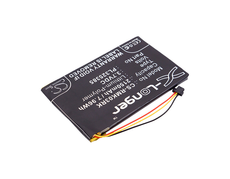 Replacement Battery for Razer Turret Gaming Lapboard – Keyboard,Mouse – 2150mAh / 3.7V