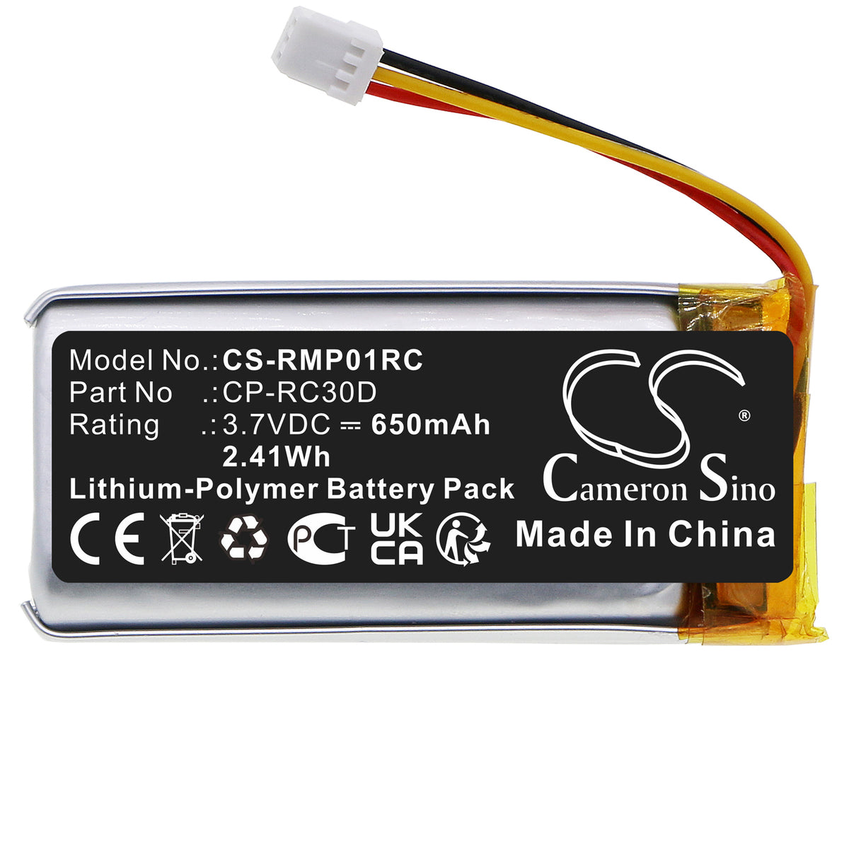 Replacement Battery for Razer Basilisk Ultimate – Keyboard,Mouse – 650mAh / 3.7V