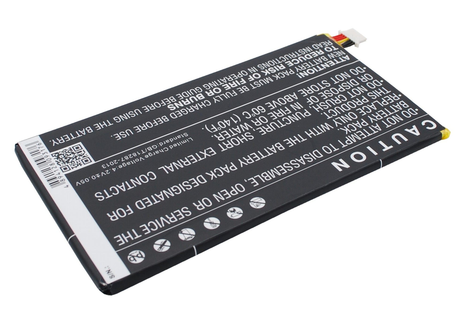 Replacement Battery for Verizon Elipsis QMV7A 7in – Tablet – 4000mAh / 3.7V - image 5