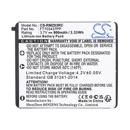 Replacement Battery for Razer RC03-001201 – Keyboard,Mouse – 900mAh / 3.7V