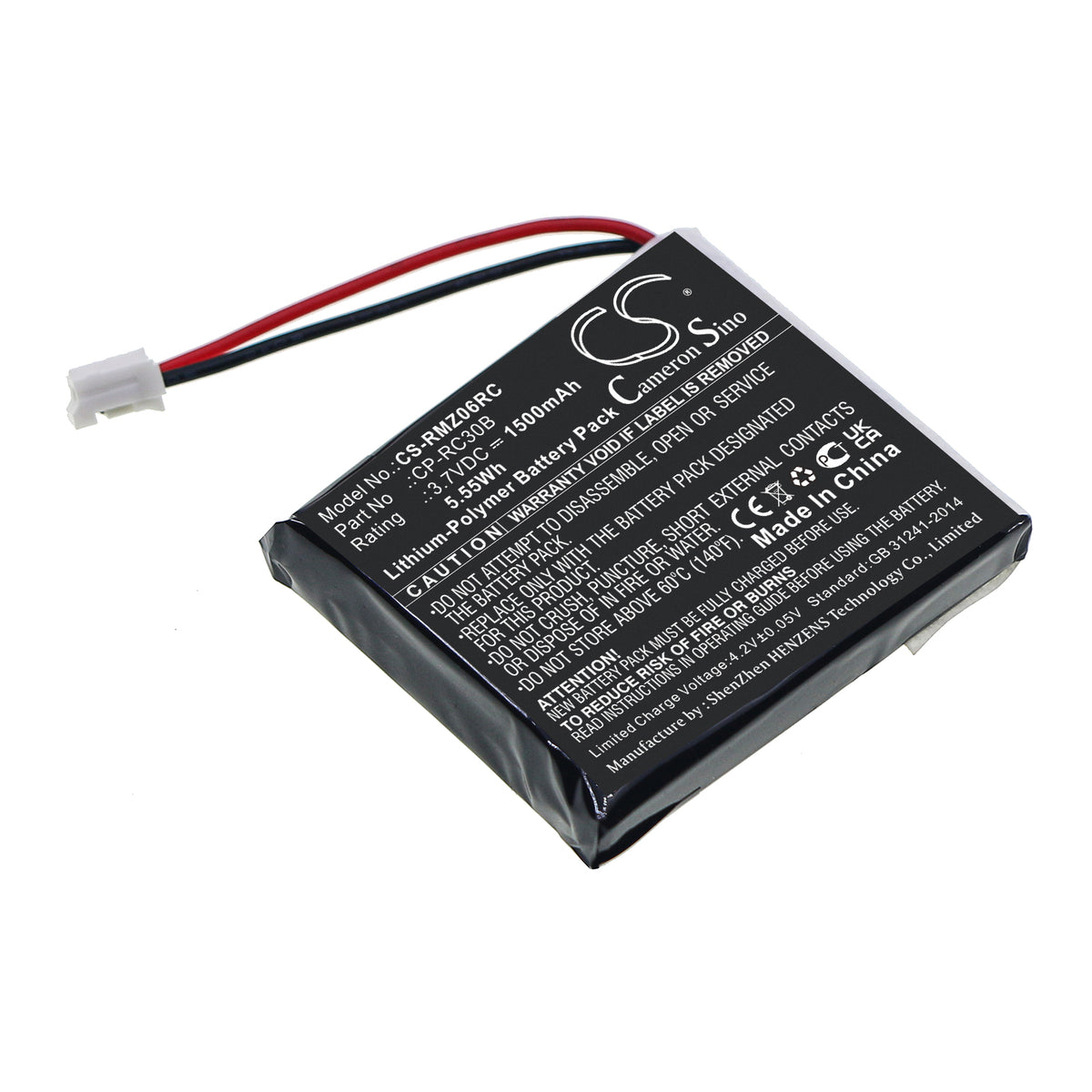 Replacement Battery for Razer Mamba RC30-013601 – Keyboard,Mouse – 1500mAh / 3.7V