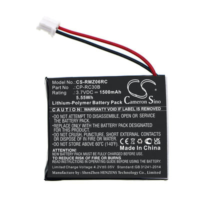 Replacement Battery for Razer Mamba RC30-013601 – Keyboard,Mouse – 1500mAh / 3.7V