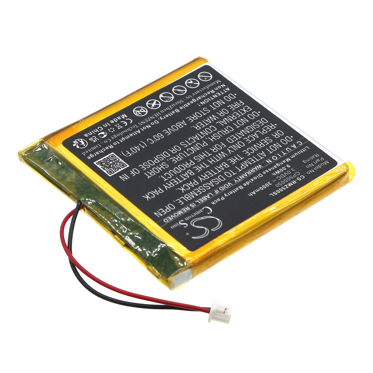 Replacement Battery for ROOMZ room sensor – Communication & Conferencing – 3000mAh / 3V