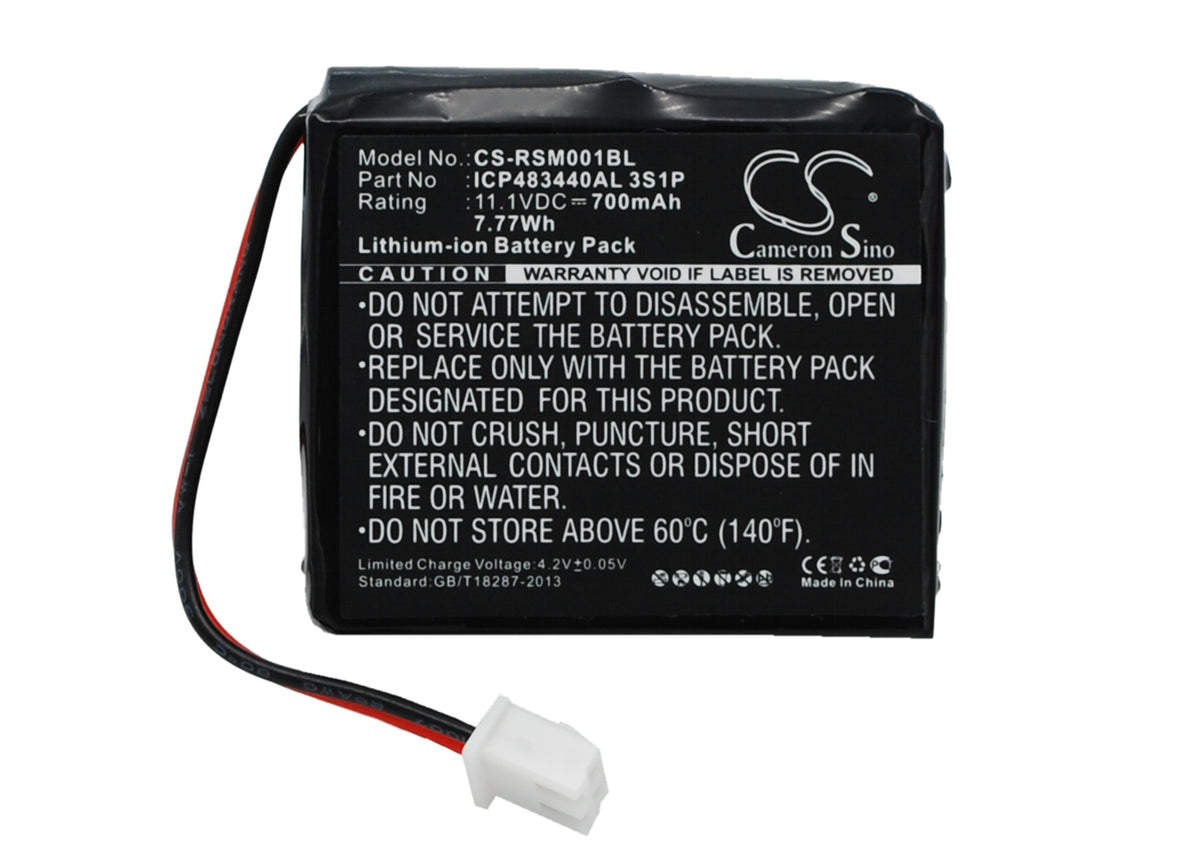 Replacement Battery for Ratiotec Soldi Smart – Payment Terminal – 700mAh / 11.1V