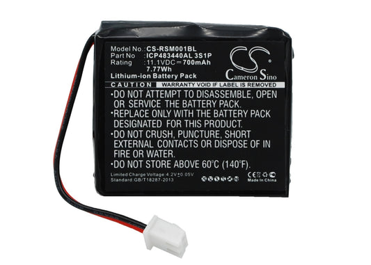 Replacement Battery for Ratiotec Soldi Smart – Payment Terminal – 700mAh / 11.1V