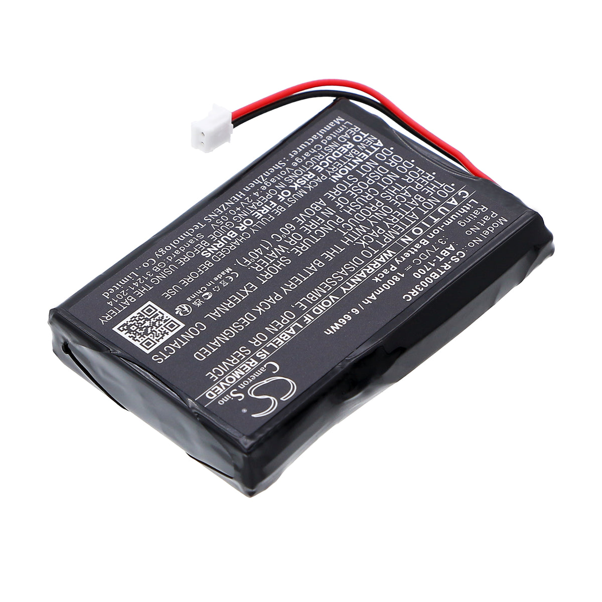 Replacement Battery for RTI T3V – Remote Control – 1800mAh / 3.7V