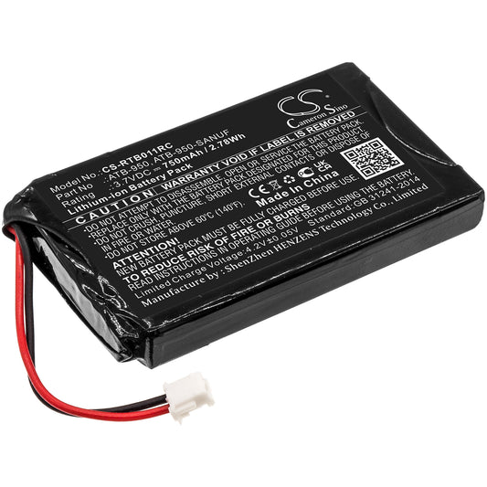 Replacement Battery for RTI T1 – Remote Control – 750mAh / 3.7V