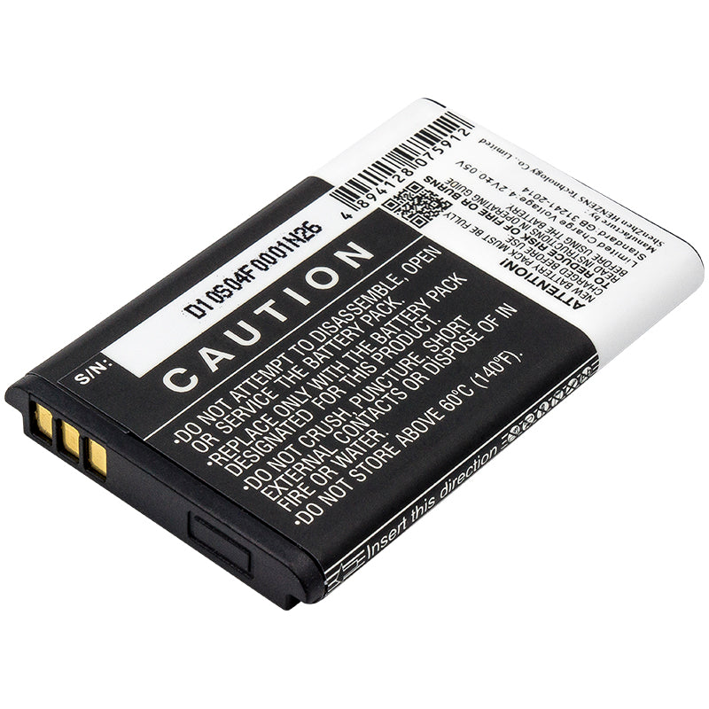 Replacement Battery for PROBAT | RTI | LeTV PRO CONTROL – Remote Control – 1200mAh / 3.7V