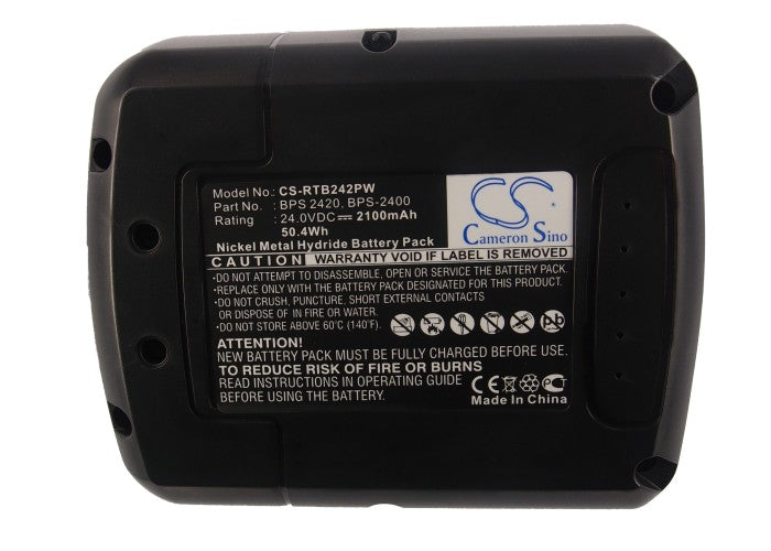 Replacement Battery for Ryobi CRH-2400RE – Power Tool – 2100mAh / 24V - image 5