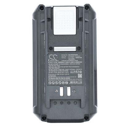 Replacement Battery for Ryobi – Power Tool – 6000mAh / 40V