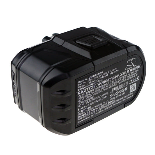 Replacement Battery for Ryobi BID-180L – Power Tool – 7500mAh / 18V - image 3