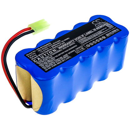 Replacement Battery for Rowenta | Tefal RH5488 – Vacuum – 2000mAh / 12V