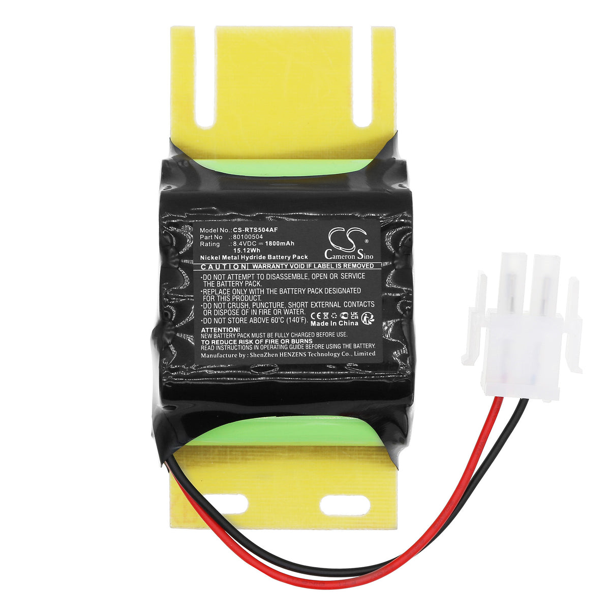 Replacement Battery for Record 80100504 – Automatic Doors – 1800mAh / 8.4V