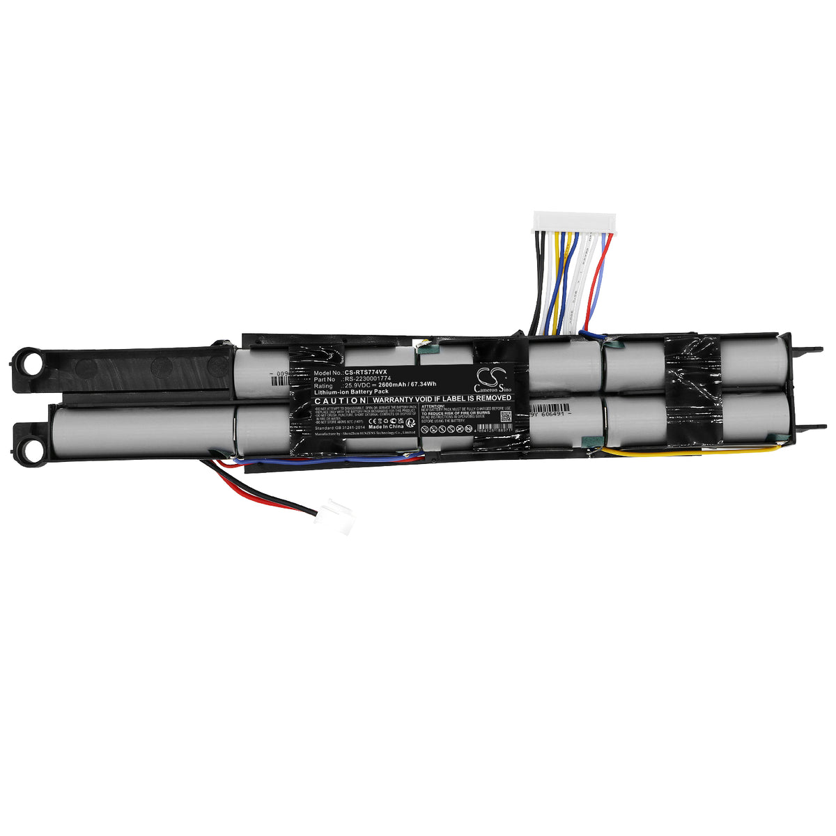 Replacement Battery for Rowenta | Tefal RH9159WO – Vacuum – 2600mAh / 25.9V
