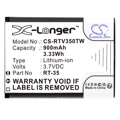 Replacement Battery for Retevis RT35 – Two-Way Radio – 900mAh / 3.7V - image 3