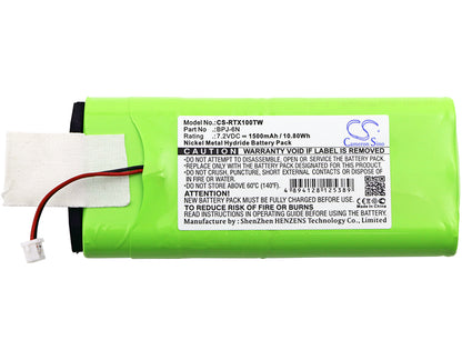 Replacement Battery for Ritron Jobcom – Two-Way Radio – 1500mAh / 7.2V - image 3