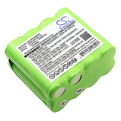 Replacement Battery for Ritron Patriot RTX150 – Two-Way Radio – 2000mAh / 9.6V - image 1