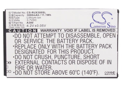 Replacement Battery for RUNBO  X3 – Mobile, SmartPhone – 3000mAh/11.1Wh / 3.7V