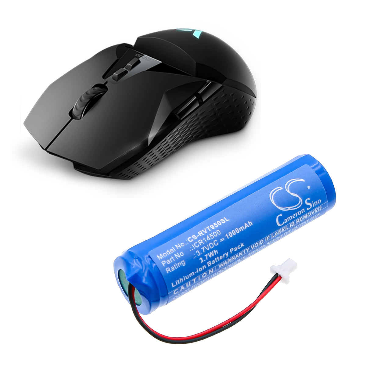 Replacement Battery for Rapoo VT950 – Keyboard,Mouse – 1000mAh / 3.7V