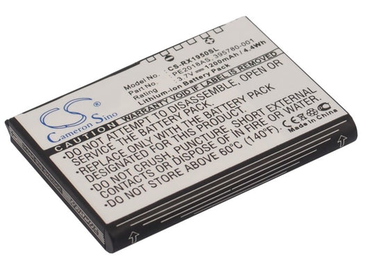 Replacement Battery for HP iPAQ RX1900 – PDA, Pocket PC – 1200mAh / 3.7V
