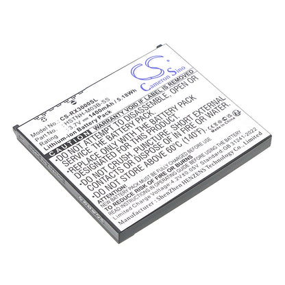 Replacement Battery for HP iPAQ hx2000 – PDA, Pocket PC – 1400mAh / 3.7V