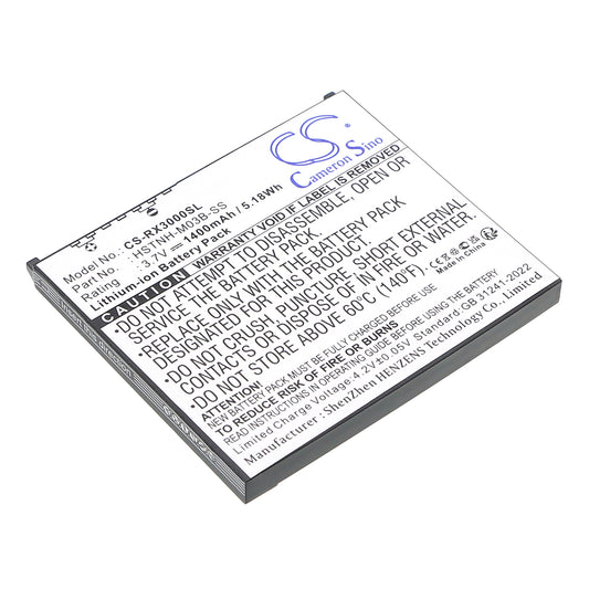 Replacement Battery for HP iPAQ hx2000 – PDA, Pocket PC – 1400mAh / 3.7V