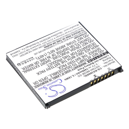 Replacement Battery for HP iPAQ hx2000 – PDA, Pocket PC – 1400mAh / 3.7V