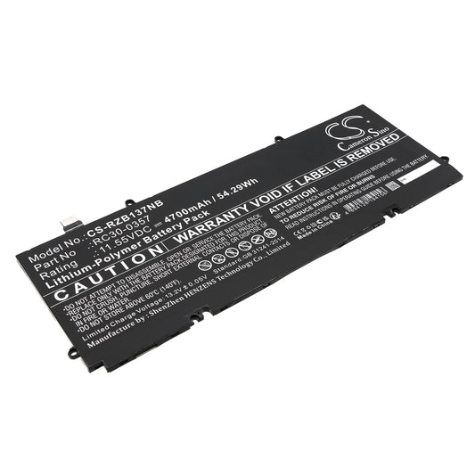 Replacement Battery for Razer Book 13 Core i7 – Notebook, Laptop – 4700mAh / 11.55V