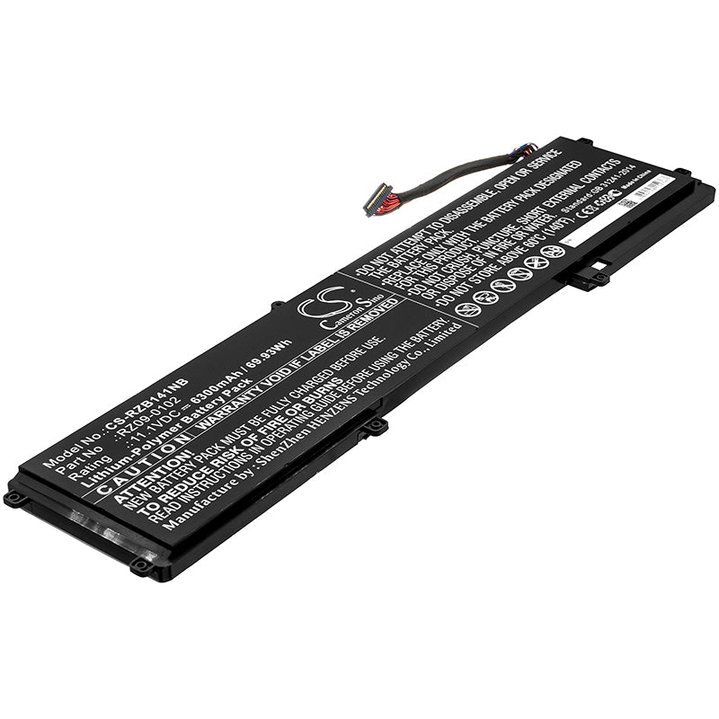 Replacement Battery for Razer Blade 14 2015 – Notebook, Laptop – 6300mAh / 11.1V - image 1