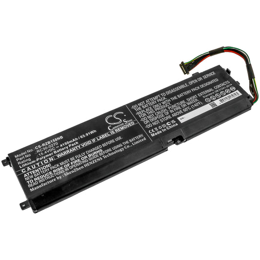 Replacement Battery for Razer Blade 15 Base – Notebook, Laptop – 4150mAh / 15.4V