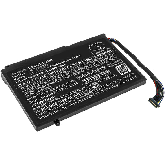 Replacement Battery for Razer Blade Pro GTX 1060 – Notebook, Laptop – 6100mAh / 11.4V