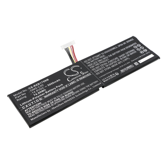 Replacement Battery for Razer Blade Pro 17 – Notebook, Laptop – 5000mAh / 14.8V