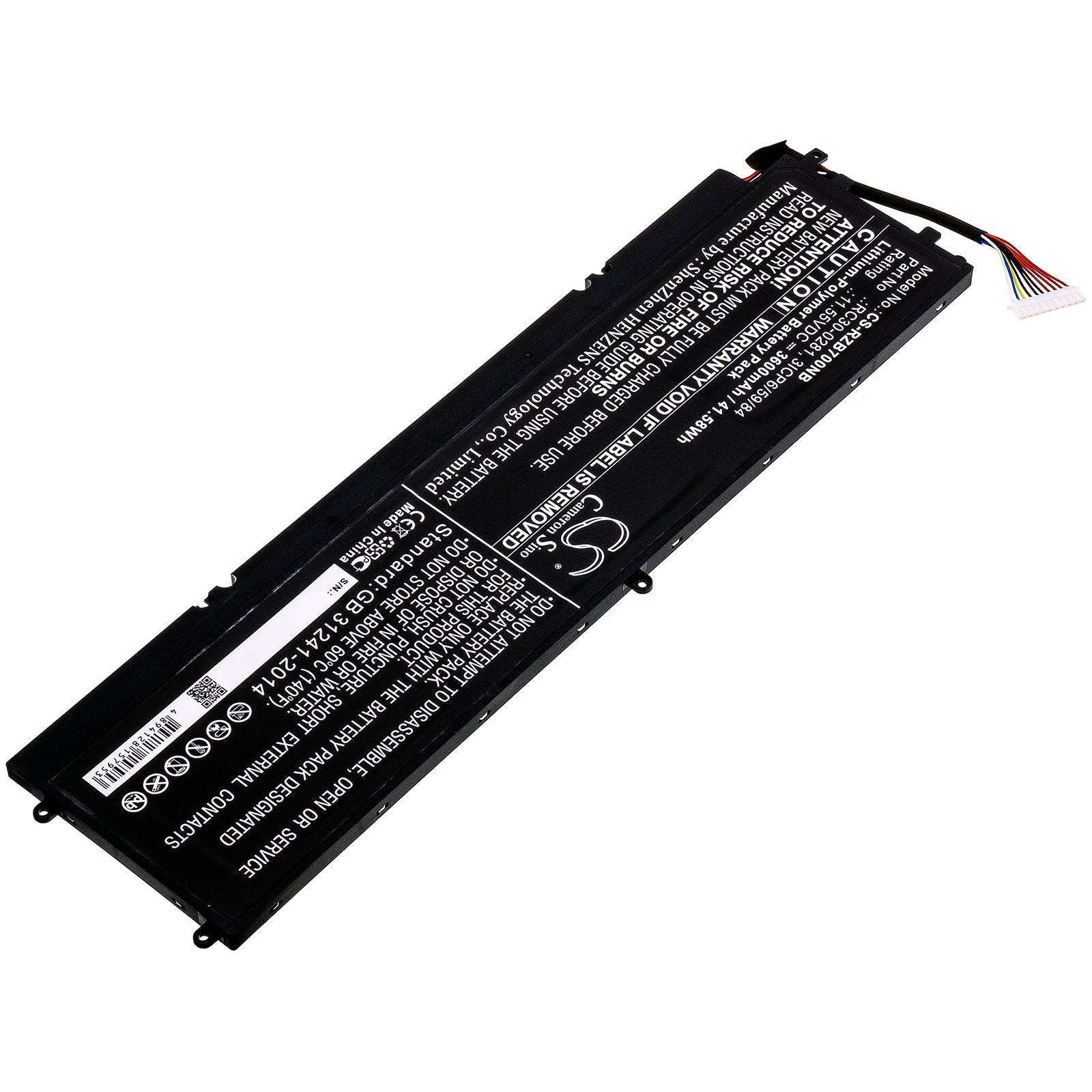 Replacement Battery for Razer Blade Stealth i7-8565U – Notebook, Laptop – 3600mAh / 11.55V - image 2