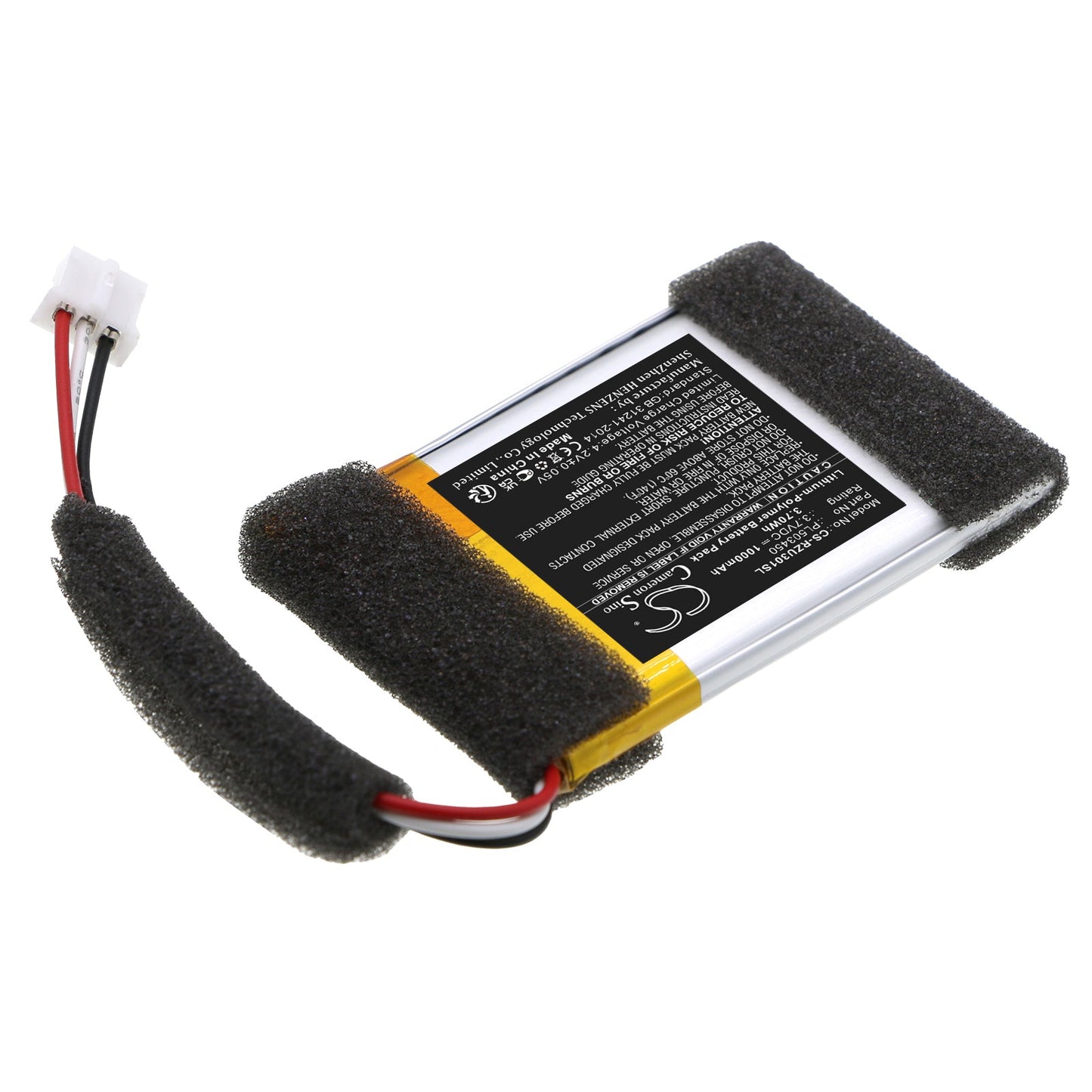 Replacement Battery for Razer  Nari Ultimate – Wireless Headset – 1000mAh / 3.70Wh / 3.7V